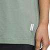 Adidas Letter Print Casual Sports Short Sleeve T-Shirt Women Tops Silver Grey Green IS7405