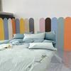 Anti Collision Wall Padding for Kids Peel And Stick Self-Adhesive Protective Wall Panel Headboard for Playroom Nursery