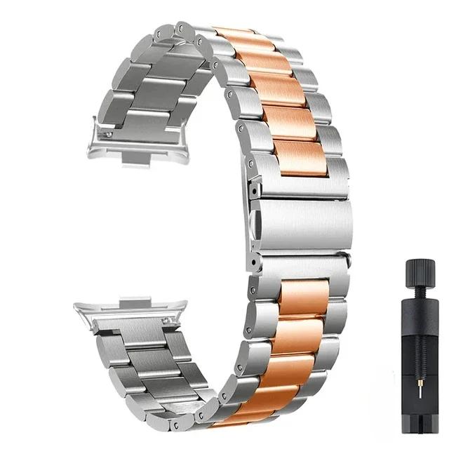 Watch Bracelet Strap for Huawei Watch Fit 3 Smartwatch Stainless Steel Band for Huawei Watch Fit3 Metal Correa Wristband