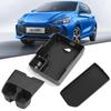 Armrest Storage Box Center Console Storage Pad Wireless Cup Holder Stowing Tidying for MG3 MG 3 2023 2024 2025 Car Accessories