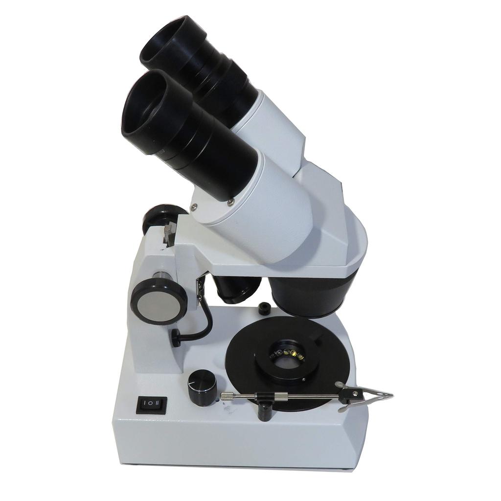 Kanamori Trading Binocular Microscope for Gemstones with Darkfield Illumination 20/40x
