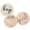 Gender Reveal Sign For Baby Birth: 3Pcs It'S A Boy Girl & Hello World Announcement Sign For Hospital - Wooden Newborn Welcome