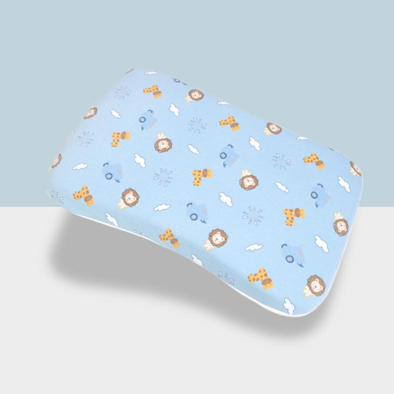 Cartoon Memory Foam Baby Pillow - Washable, Slow Rebound Neck Support for Kids