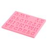 Silicone Mold Alphabet 26 Letters Pink Handmade DIY Mould Tool