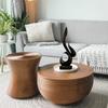 Home Décor Fire Shape Table Decorating Matte Finish Ceramic Figures - (Black)