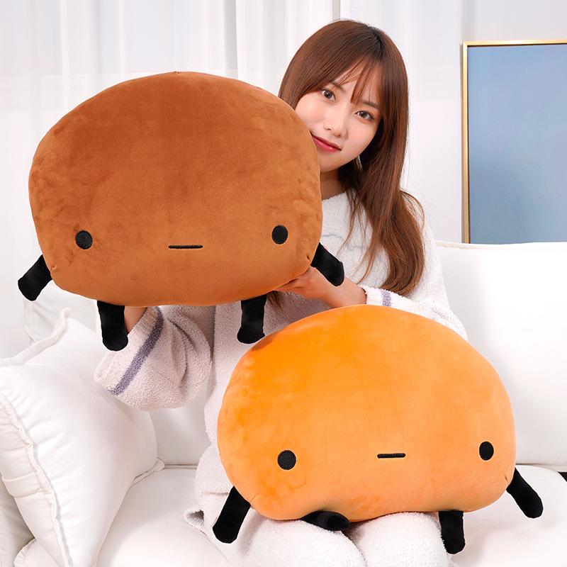 Creative Potato Plush Hug Pillow with Hand Warmer - Cozy Sofa Cushion & Soothing Sleep Doll