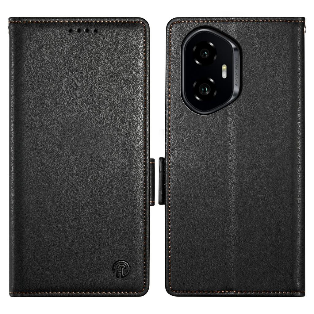 DF-010 For Honor 300 Stand Case PU Leather Wallet Phone Cover