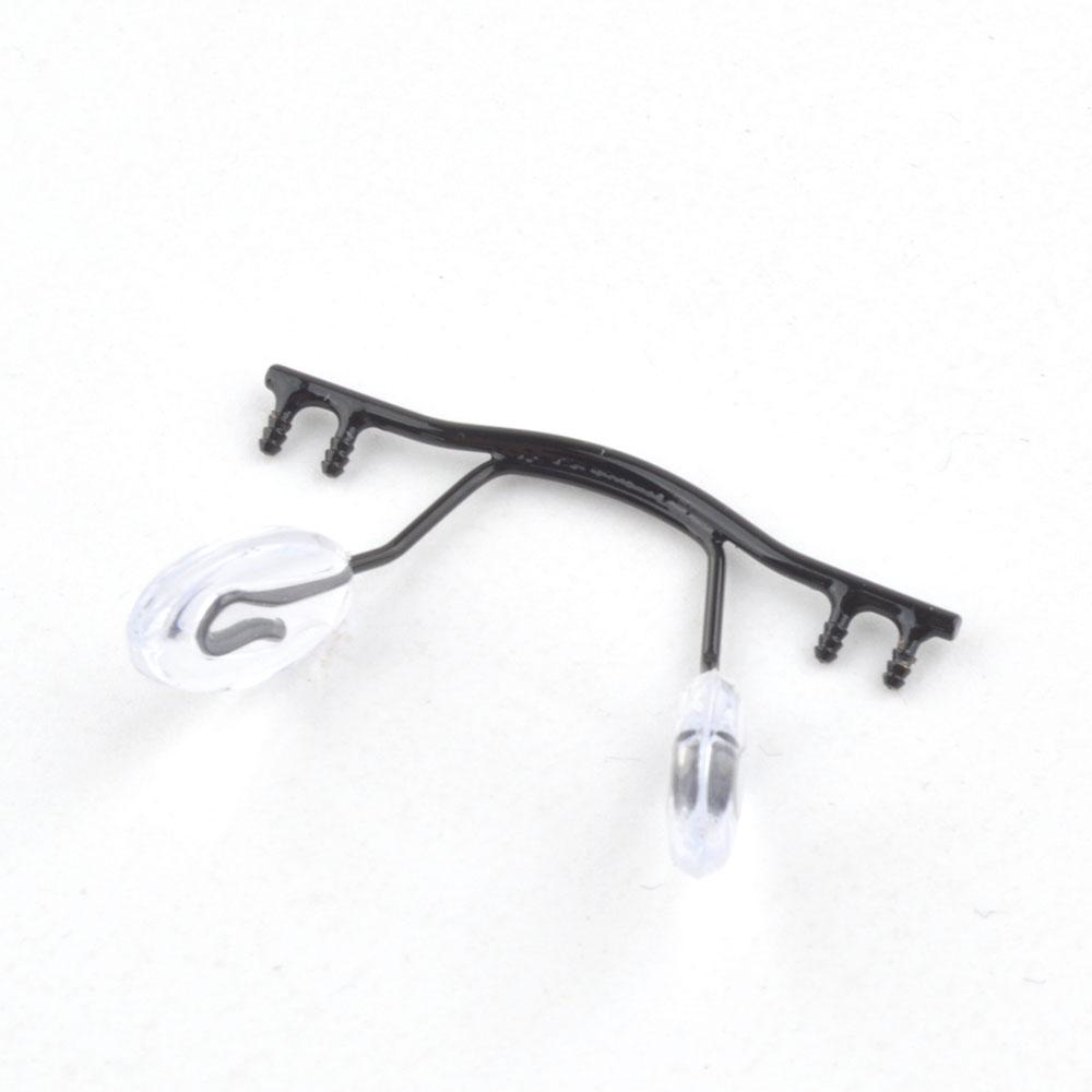 

Retail Eyewear Bridge Replacement For Rimless Frame Stainless Steel Eyewear Nose Bridges With Nose Pad NB015
