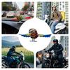 Motorcycle Helmet Decor Dynamic Funny Decor Bird Car Side Rearview Mirror Decorations For Women Riders Cyclist Commuting Travel