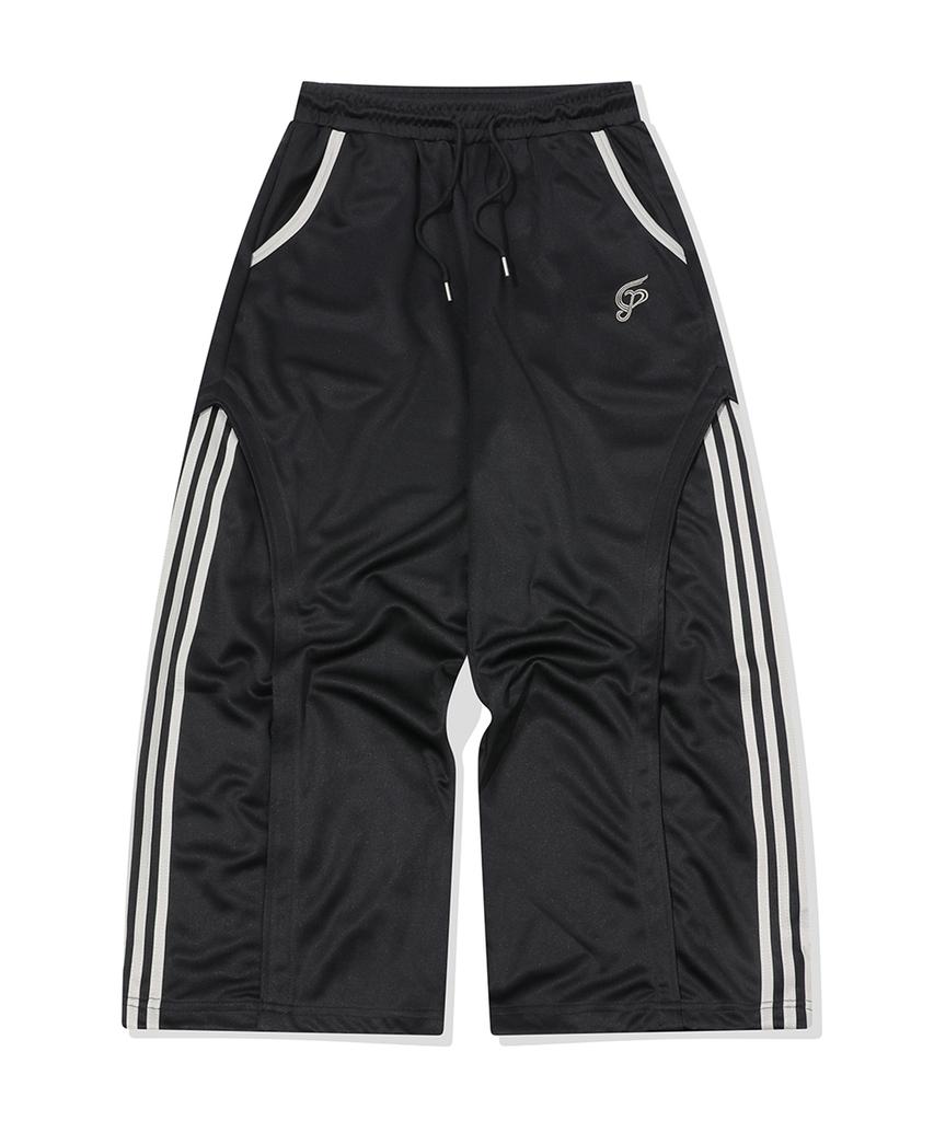 CPGN STUDIO Curved Line Track Pants Black