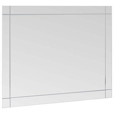 Wall Mirror 80x60 Cm Glass