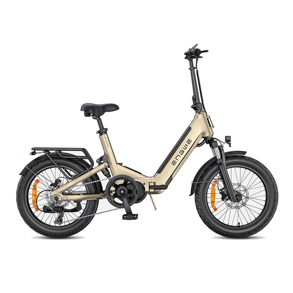 Engwe L20 3.0 Pro 20" Faltbares Elektrofahrrad 250W 48V15Ah Pedelec, Vollfederung, Tiefeinsteiger-Rahmen, Gepäckträger für Stadtpendler & Outdoor-Freizeit