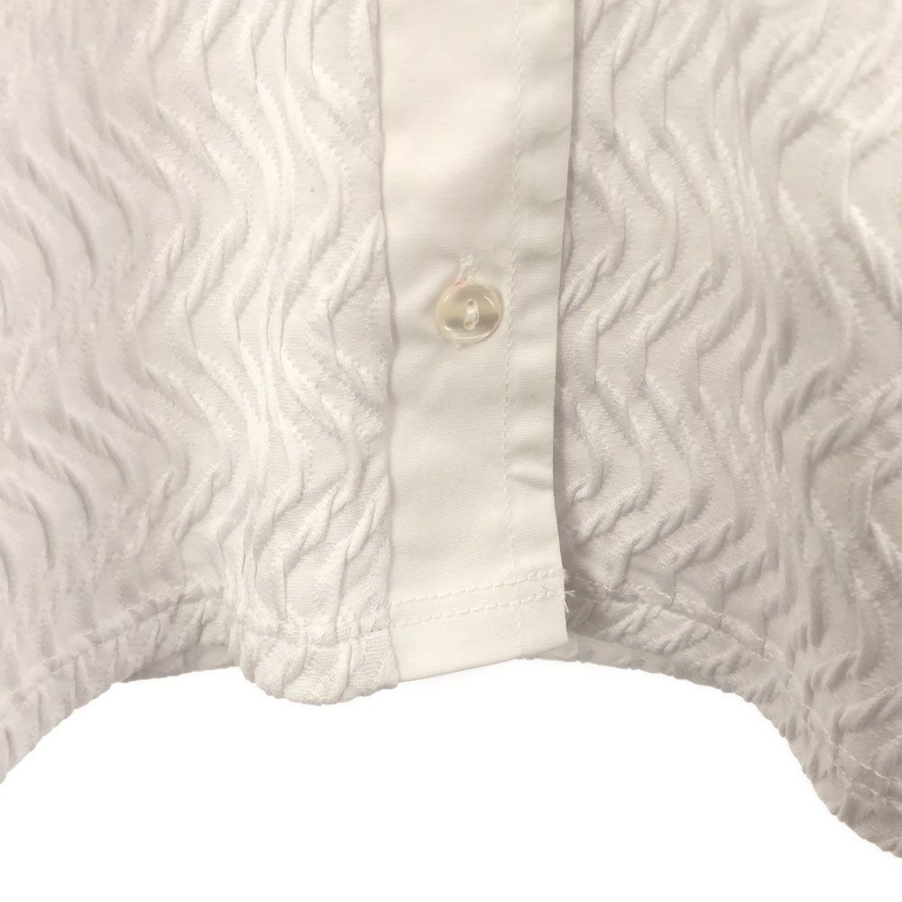 unused NARACAMICIE Jacquard Long sleeve shirt white Tagged Women Used