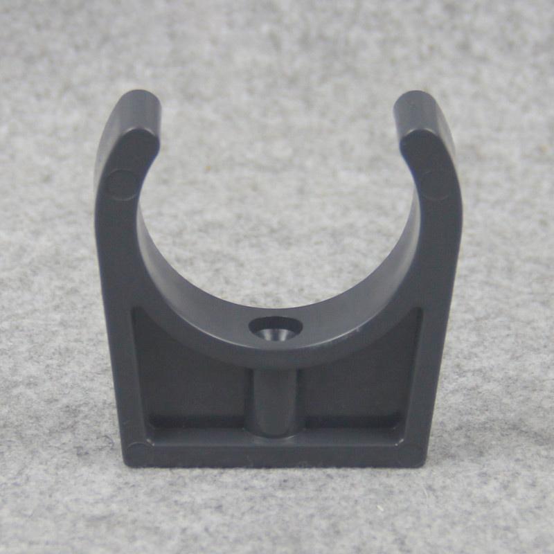 PVC Pipe Clamp Garden Micro Irrigation Fittings Steady Fixed U-type Water Pipe Strap Clip Tube Connectors