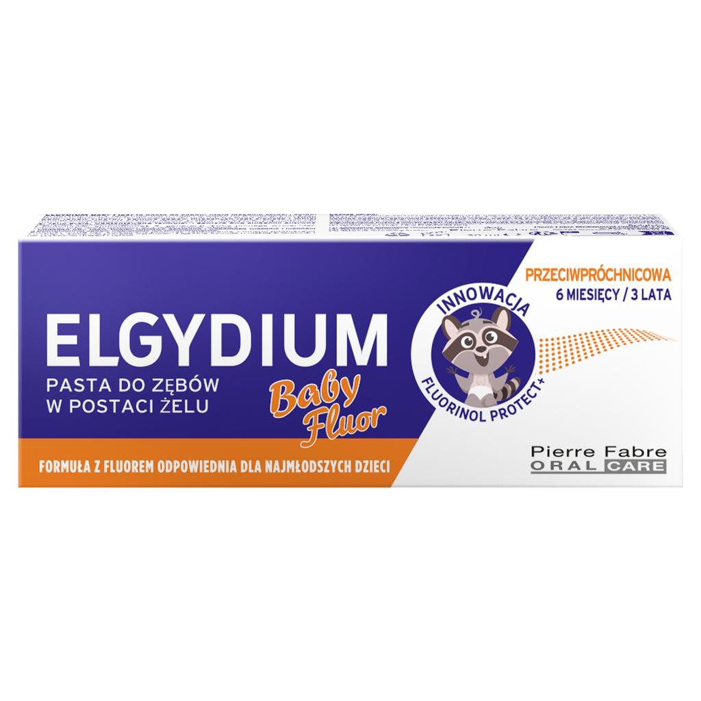 Elgydium Baby Fluor Gel Toothpaste For Children Up To 3 Years Of Age 30Ml