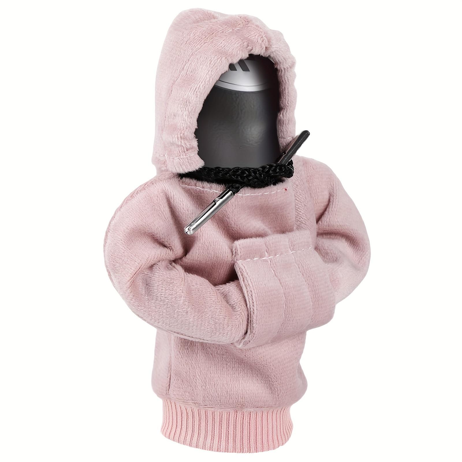 

Универсальная толстовка с капюшоном для автомобильного переключателя передач, модная мини-толстовка с капюшоном для ручки переключения передач автомобиля, аксессуары для интерьера, декор розовый