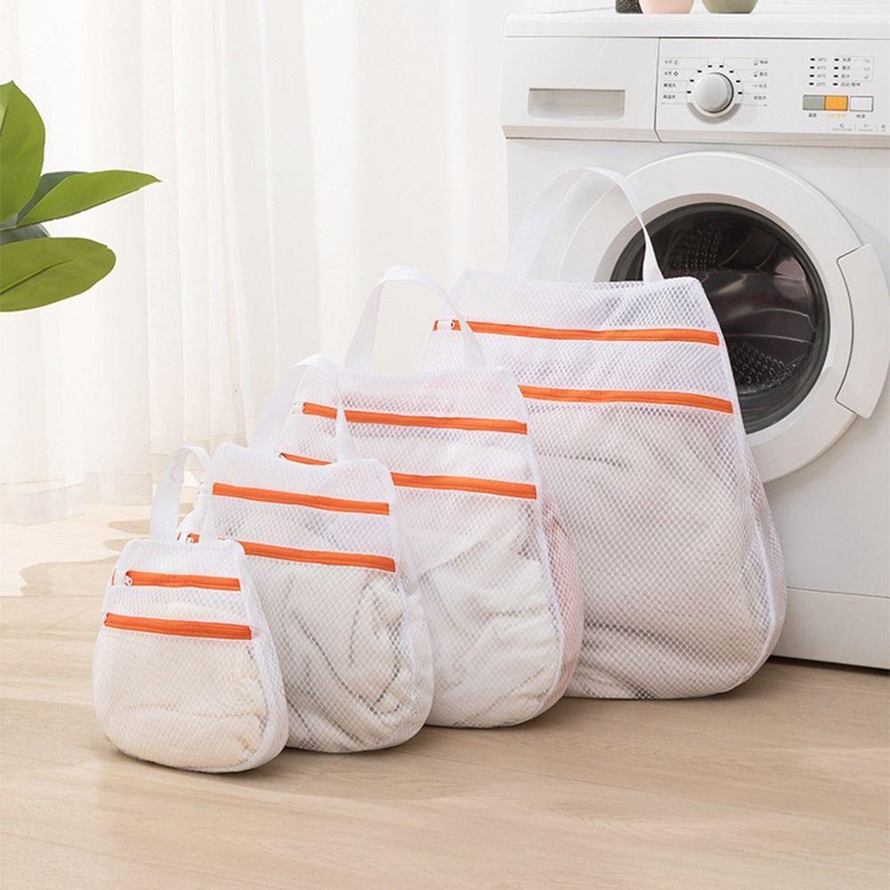 Anti-Deformation Laundry Wash Bags Double Layer Underwear Washing Bags Practical Mesh Bag for Home
