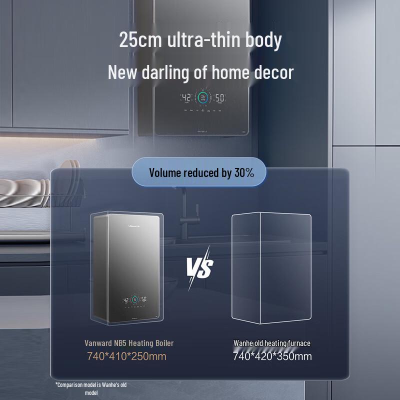 Vanward Wall-Mounted Dual-Purpose Boiler