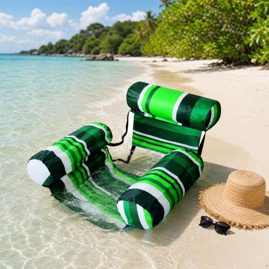 Inflatable Pool Floats for Adult, Thicken PVC Floating Lounge Chair, Blow Up Pool Noodles for Swimming Pool, Lake, Beach Summer Party