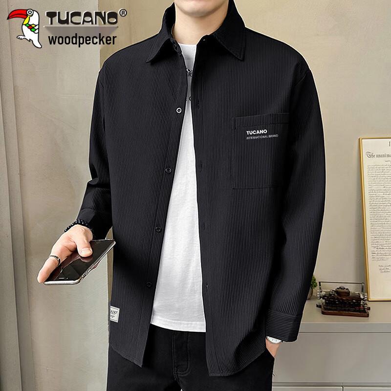 TUCANO Men s Loose Fit Long Sleeve Casual Shirt XL