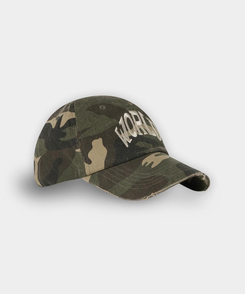 Woldeudillema World Embroidery Cap (Camo)