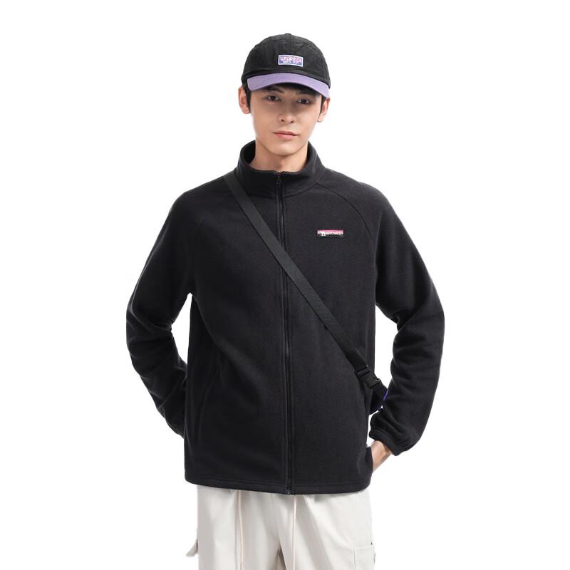 Camel Men s Stand-Collar Fleece Jacket XXL