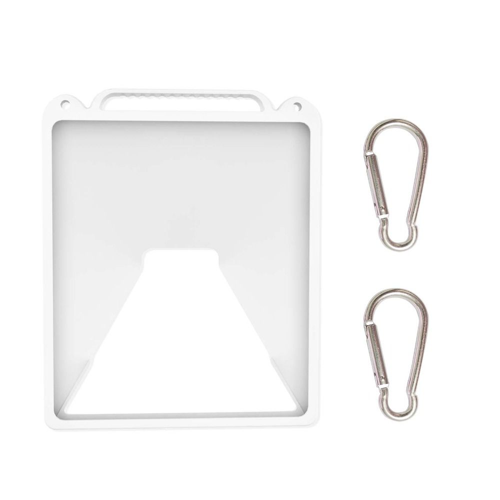 Silicone Mini Protective Case with 2 Carabiner Mini Protective Cover Black/White   ZY-85 Mini