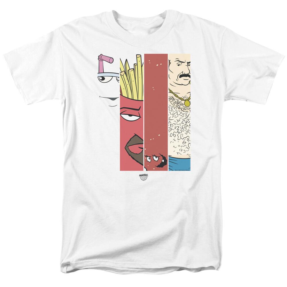 Aqua Teen Hunger Force Group Tiles 3 Adult T-shirt L