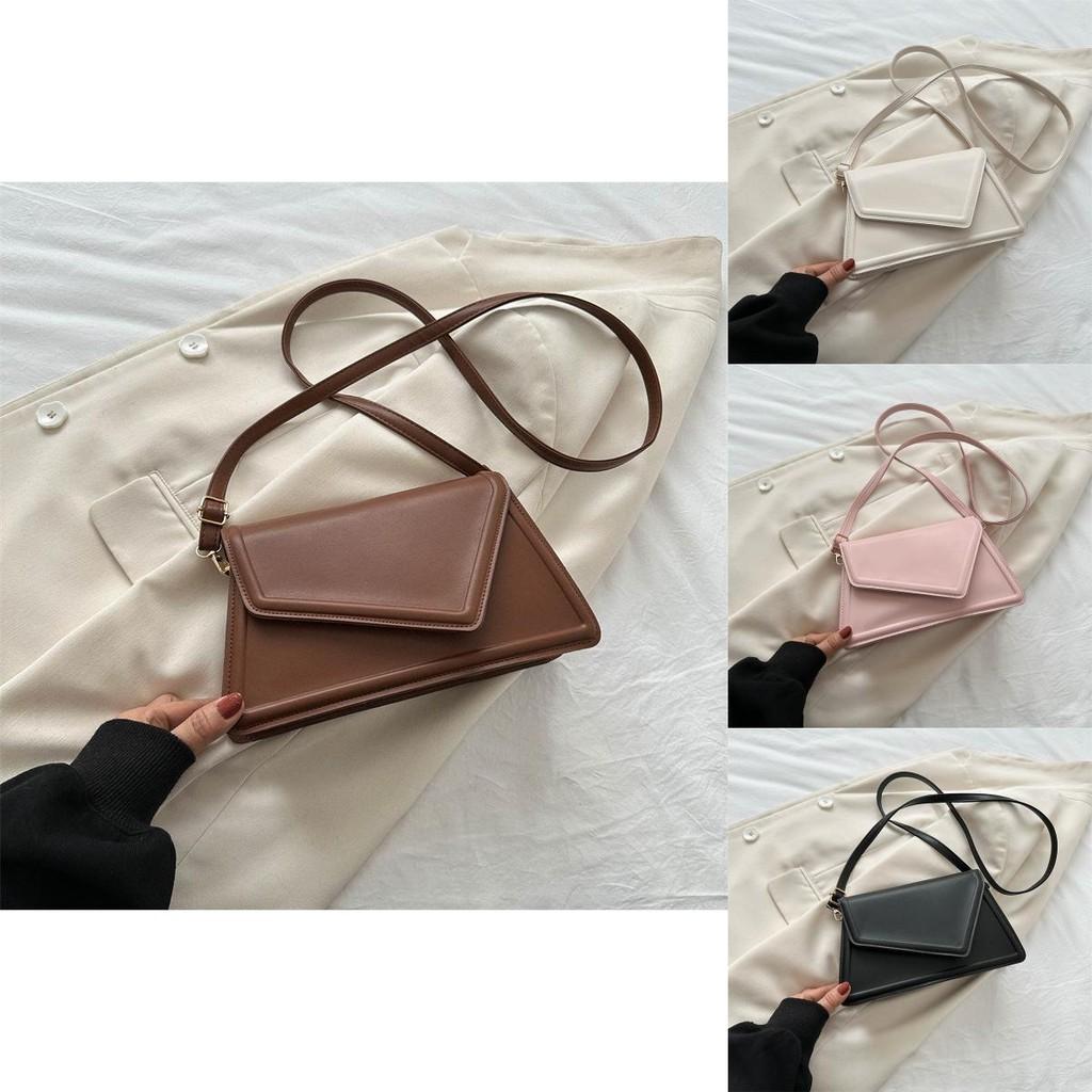 Chic Minimalist Small Square Bag Casual Everyday Purse For Women Available In Black White Pink Brown Khaki