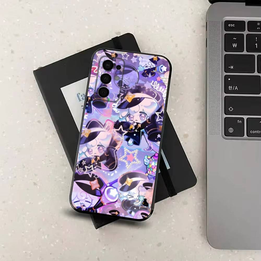 C-Cookie R-Run K-Kingdom For Samsung Galaxy A53,31,52,72,41,Note,J7,8,9,5G,22,73,32,71, Soft Black Silicone Case SamsungNote10