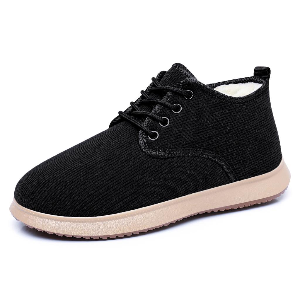 Cotton Shoes, Fleece and Thickened Snow Boots, Outdoor Boots, Versatile Ankle Boots, Casual Boots