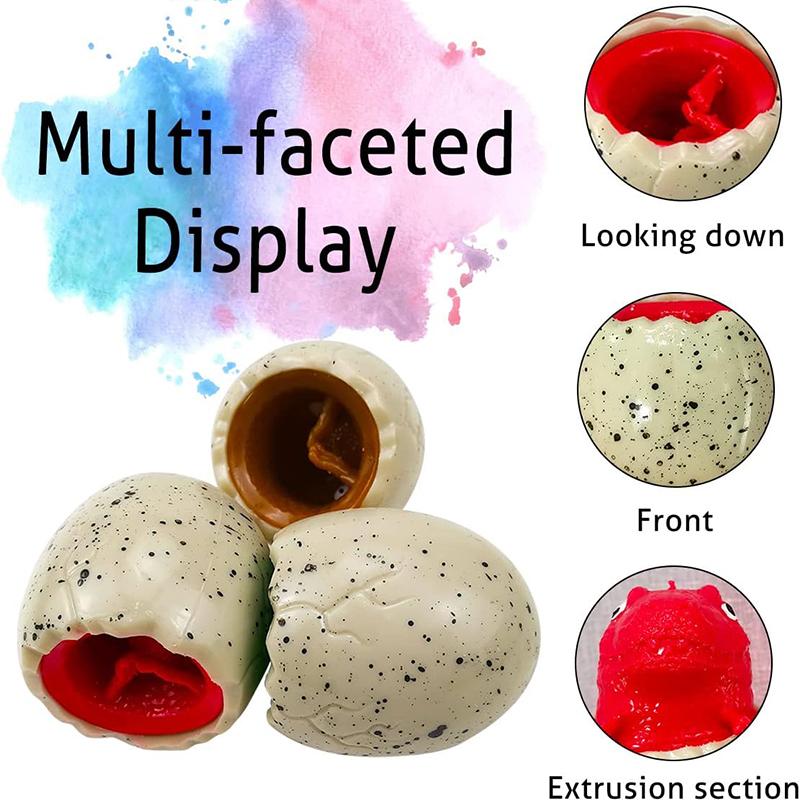 Cute Dinosaur Eggs Stress Relief Pinch Toys Slow Rebound Release Pressure Fidget Toy Squeeze Balls For Birthday Party Favors