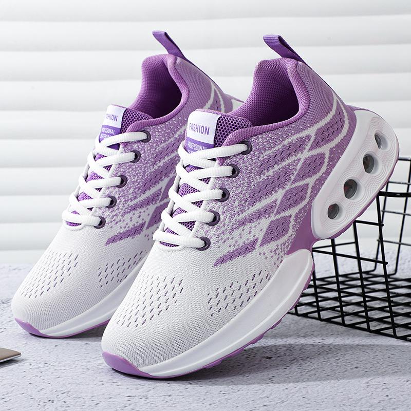 Shoes women's shoes women's sports single shoes new soft-soled comfortable air cushion shoes breathable single shoes large size running shoes
