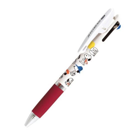 Kamio Japan Jetstream Kulepenn Snoopy Flyer 3-Farger