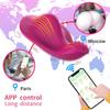 Mini Clitoris Vibrator Wearable Panties Vibrator APP Control Sex Toy for Women Couples Masturbator