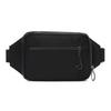 Fabric Crossbody Bag , Sling Bag , Fanny Pack Regular Unisex Black (Unisex) Fanny Packs DM5006 010