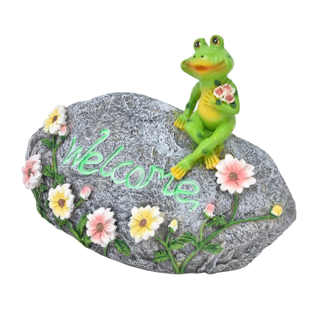 Frogs Sculpture Durable Waterproof Resin Highly Fine Loveliness Animal Ornaments for Living Room Decoration