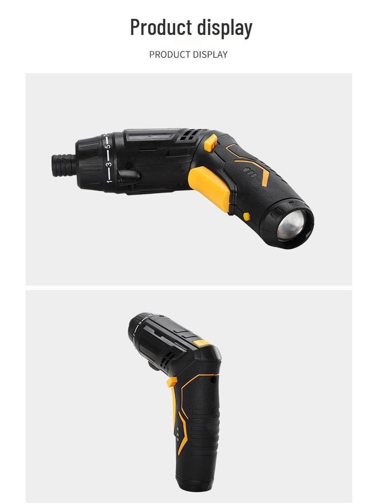 Multifunctional Electric Hand Drill & Screwdriver for Home Use