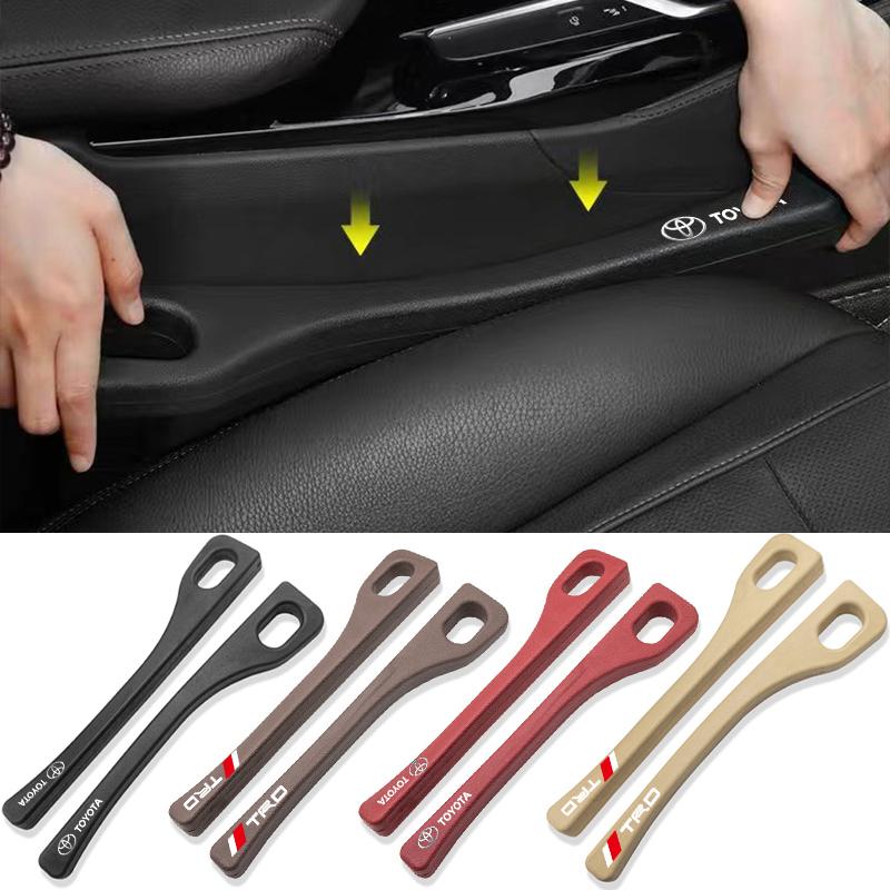 2pcs Car Upholstery Car Seat Seam Plug Seat Card Seam Leak-proof Strip Car Accessories for Toyota GR TRD Corolla Yaris Chr Auris Avensis T25