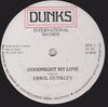 12inch Record ERROL DUNKLEY  Goodnight My Love DI001 Dunks UK Reggae Ska  Dub Used