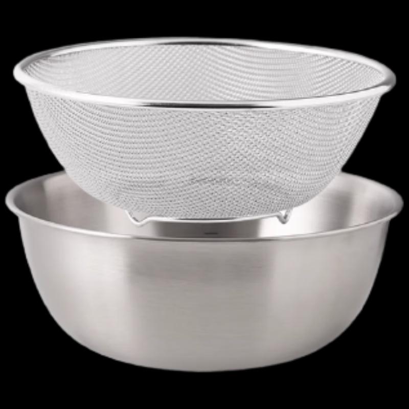 Mengzhang 304 Stainless Steel Mixing Bowl Set