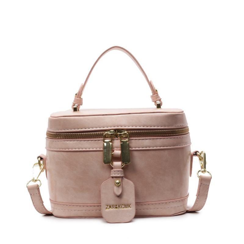 2025 neue lässige einfache einfarbige vielseitige tragbare Box-Tasche Damen Pendelmode Temperament Umhängetasche