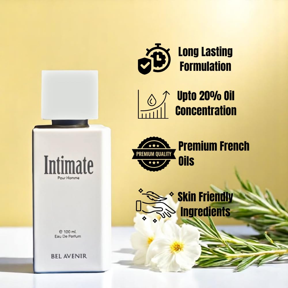 Long Lasting Perfume for Men | Office and Date Night Fragrance | Gift for Husband, Boyfriend | Smooth Fresh Notes | Eau De Parfum 100ml