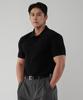 UNTAPPED STUDIO [2Pack] Muscle Fit Cotton Polo Pique Collar Short Sleeve T-Shirt 2 Colors