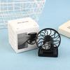 Portable Clip On Cap Fan Mini Solar Powered Fan Summer Hat Cap Clip Cooler Fan Outdoor Picnic Camping Hiking Wilderness Fans