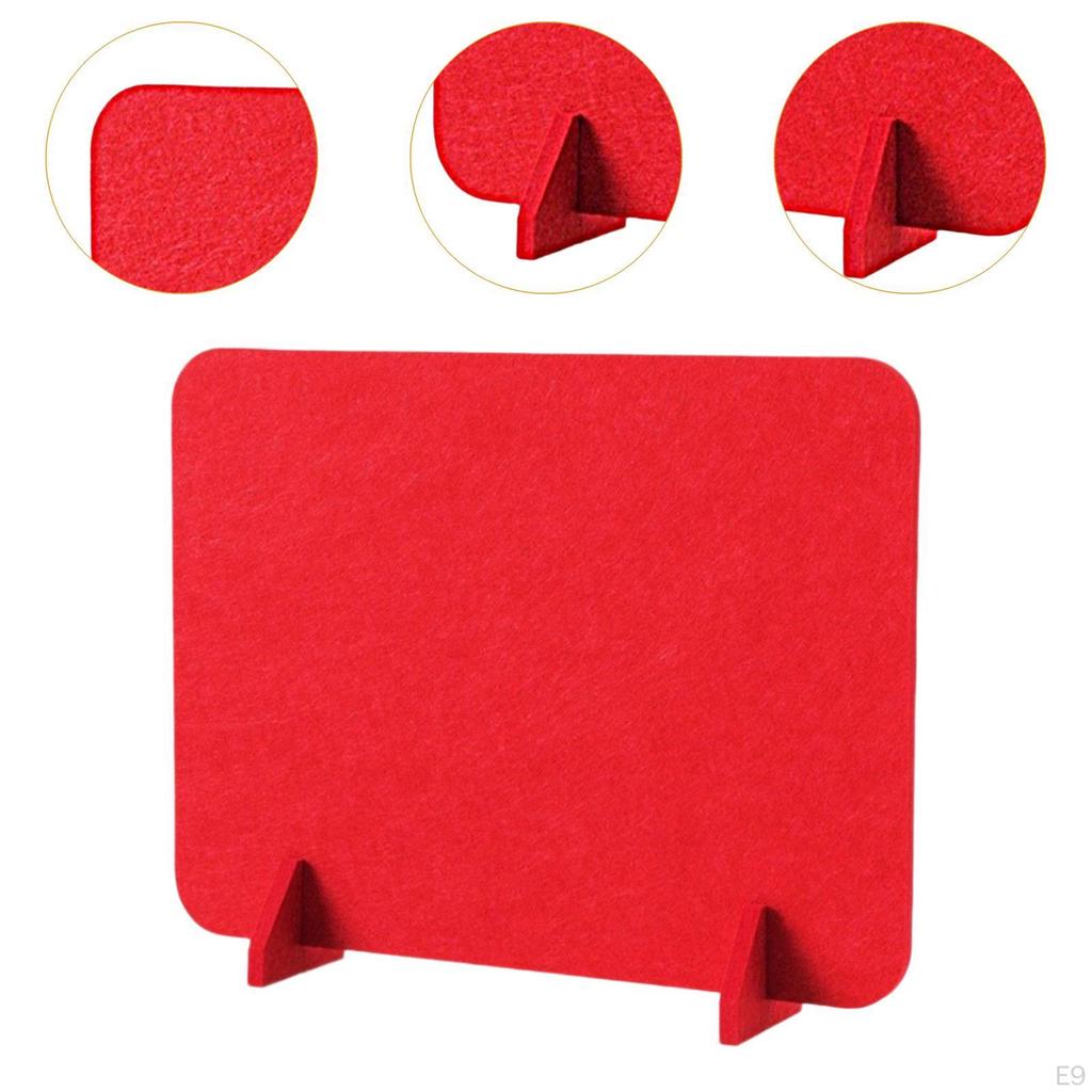 Acoustic Desk Divider Partition Desktop Board Privacy Panel for Office Table