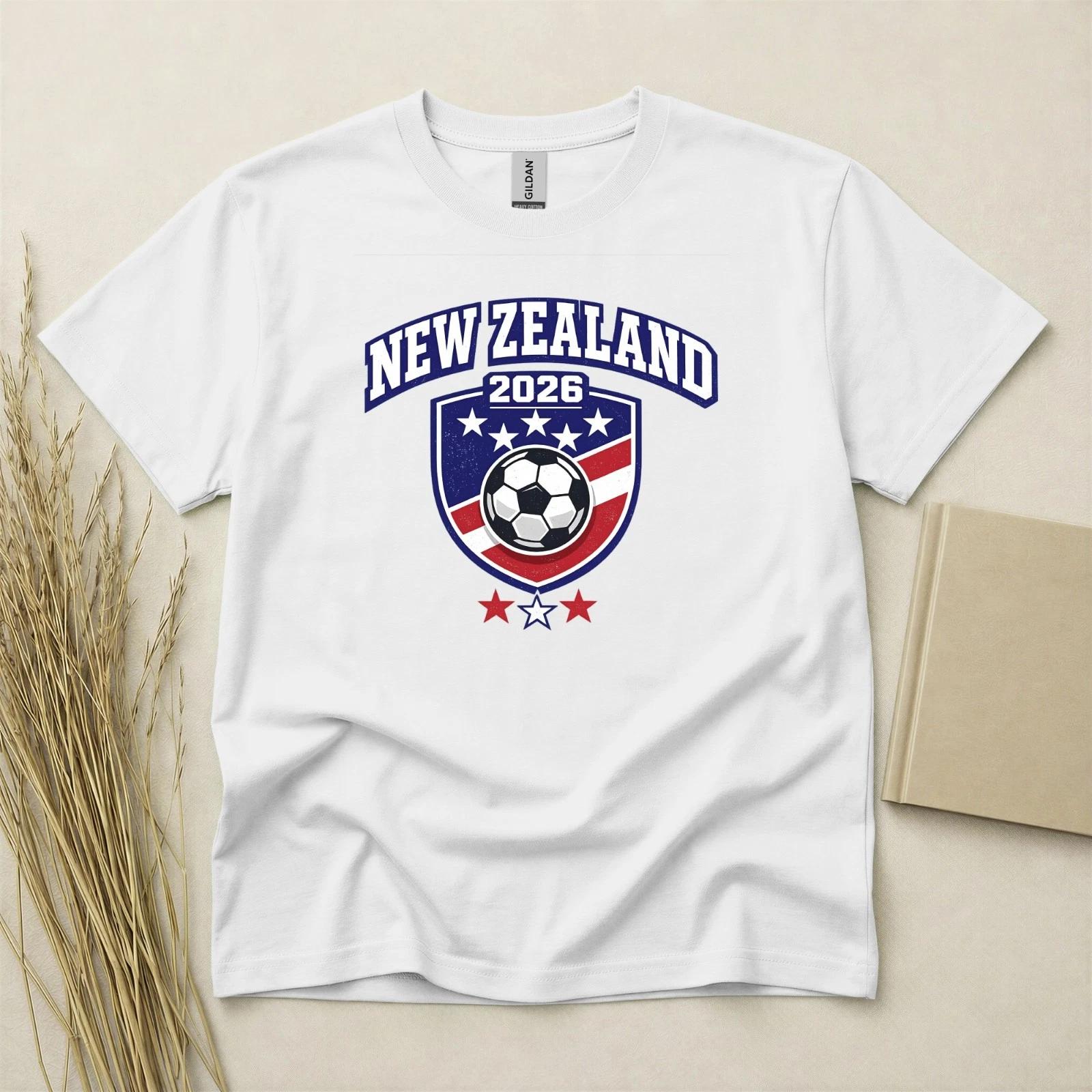 New Zealand 2026 Football Fan Children s Children s Children s T Children s T-shirt Soccer Supporters Gildan Family Top 110
