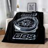 Wheels Bbs Blanket Warmthful Decor Suitable for Seaside Picnics Chair for All Seasons Playful Design Ideal Gift For Birthday Valentine'S Day