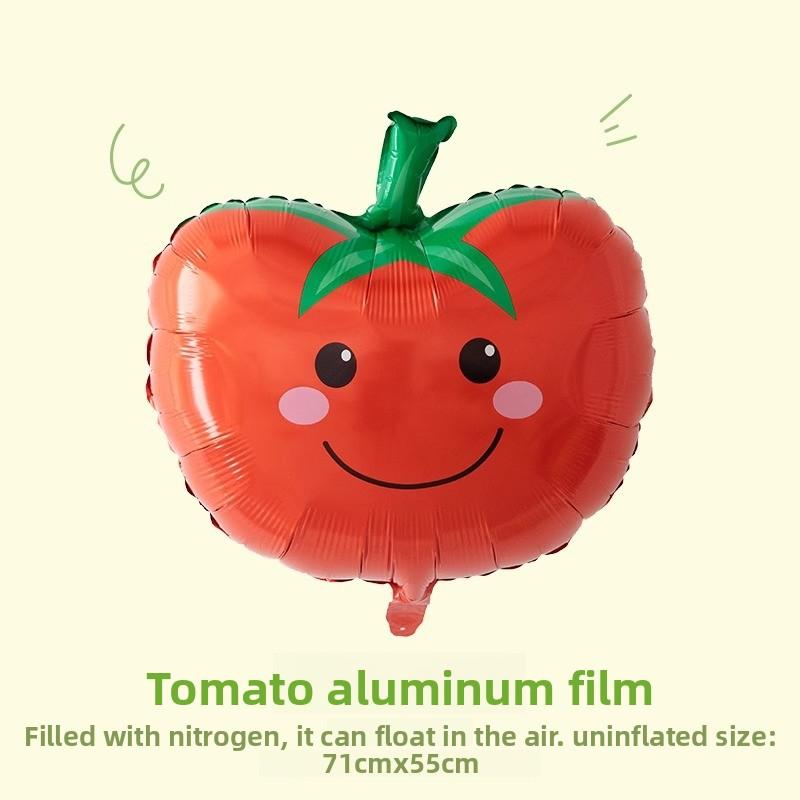 Baloane cu aer plutitoare din folie de aluminiu în formă de fructe și legume, Recuzită foto, Decorațiune eveniment, Decorațiune petrecere tematică de ziua de naștere