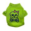 Halloween Pet Clothing Thin Cat Dog Holiday Costume Pumpkin Skull Teddy Funny T-Shirt